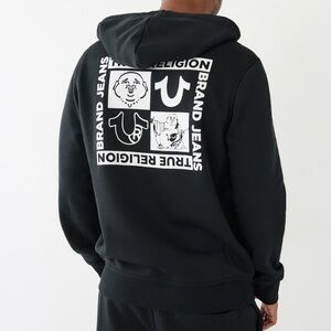 Men’s True Religion Black Hoodie